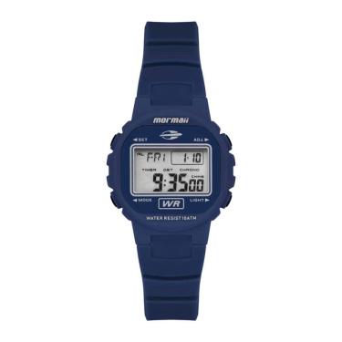 Imagem de Relógio Mormaii Masculino Ref: Molcdaaza/8a Infantil Digital Azul
