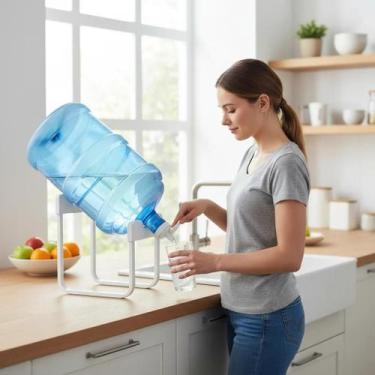 Imagem de Suporte Para Galão De Água De 20 Litros E 1 Válvula Apoio - Sem Marca