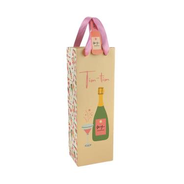 Imagem de Sacola para Vinho Tim-Tim Papel - ACasa 36,8cm Sacola para Vinho Tim-Tim Papel - A\Casa 36,8cm