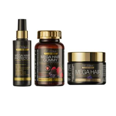 Imagem de Kit mega hair  (caps + gummy + protector) - BELÍSSIMA, N/A, FRUTAS VER
