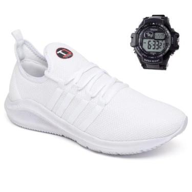 Imagem de Kit Tênis Esportivo Academia Corrida Caminhada Esporte Running Leve Co