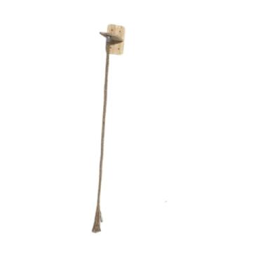 Imagem de KiBcsLic Corda de escalada para gatos, torre para gatos, montada na parede, moderna, estável, fácil instalação, design resistente, prateleiras para pular para, 130cm