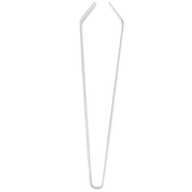 Imagem de FRCOLOR Pinça Removedora de Espinhas de Peixe de Aço Inoxidável 403, Alicate Plano para Remoção de Espinhas de Peixe, para Cozinha, Salmão, Truta, 11,00 X 2,30 X 1,50 Cm