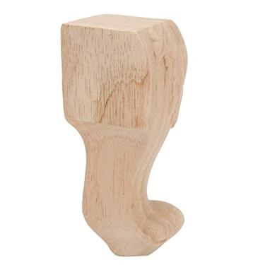 Imagem de Zerodis 4 Unidades de Móveis de Madeira, Pernas, Coleção de Artesanato, Material Escolar de Escritório, Material de Escritório, Pernas de Madeira para sofá, Armário, Mesa de Centro, Perfeito para