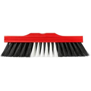 Imagem de 1 Vassoura de Pelo Sintético 30cm Pequena Base Madeira Piso Liso Limpeza Doméstica Eficiente Prática Cerdas Macias Compacta Leve Durável Ideal Para Casa Escritório Quartos e Áreas Internas Sem Cabo