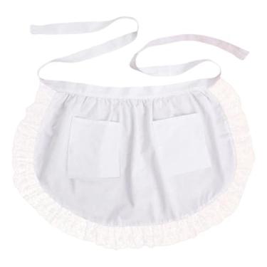 Imagem de SiaBiced Feminino de Cintura, Acessório de Moda, Meio para Cozinhar, Servir E Tomar Café, Branco, Tamanho real