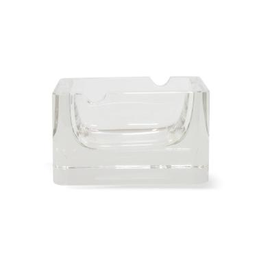 Imagem de Cinzeiro de Vidro Estilo Murano Transparente 10cm OD0235 BTC