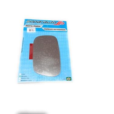 Imagem de Lente Espelho Vidro Retrovisor Sem Base Metalizado Corolla 2003 2004 Lado Direito