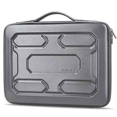 Imagem de Capa protetora para laptop de 17” DOMISO, com alça, à prova de impactos, à prova d'água, de EVA, para ZBook Fury G8 17,3”/MSI GS73VR Stealth Pro/HP Envy/LG Gram 17”/ROG Strix GL702VS (cinza-escura)