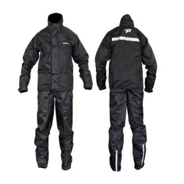 Imagem de Capa De Chuva Jaqueta Calça Pantaneiro Nylon Motoqueiro Motoboy Delivery-Unissex