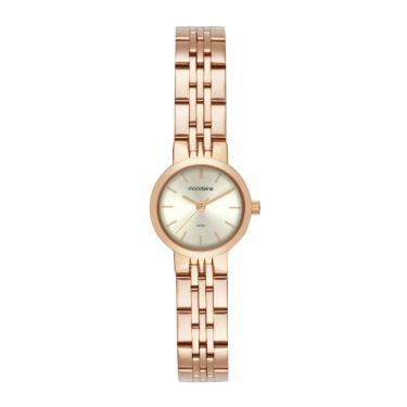Imagem de Relogio Mondaine Feminino Ref: 99816lpmvde1 Casual Dourado