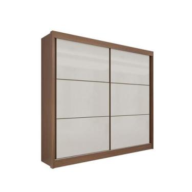 Imagem de Guarda Roupa Casal Cancun 2 Portas 6 Gavetas com pés - D' Doro, Castan