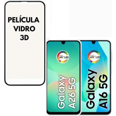 Imagem de Película VIDRO 3D, GALAXY A16 5G / A26 5G Proteção Total e Anti-Riscos