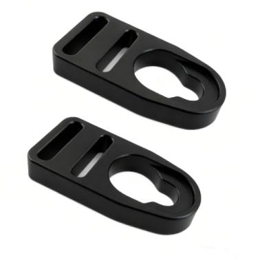 Imagem de AONTOKY Kit de substituição de clipe de alça de assento de caiaque de alumínio, kit de reparo de assento de caiaque com clipe de fivela para caiaque, barco, canoa, botão, tiras de assento