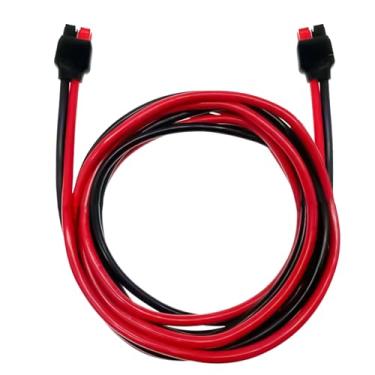 Imagem de Nuofany 10AWG Anderson-Style Extension Cable，6FT Solar Extension Cable Connector Solar Adaptor Wire Compatible with Anderson for Portable Station Solar Generator Solar Panel