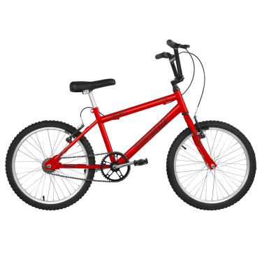 Imagem de Bicicleta de Passeio Ultra Bikes Esporte Aro 20 Reforçada Freio V-Brake Infantil Juvenil Vermelho Ferrari