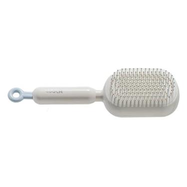 Imagem de Pente De Cabelo - Acessórios De Estilo Com Almofada De Ar | Pente Escova Ergonómico Para Couro Cabeludo | Para Mulheres E Homens Cabelo Liso Cacheado Grosso Longo Seco Uso Diário Em Casa E Salão