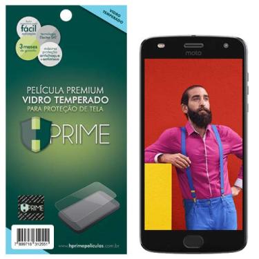Imagem de Pelicula de Vidro Temperado 9h para Motorola Moto Z2 Play, HPrime, Película Protetora de Tela para Celular, Transparente
