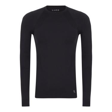 Imagem de Camiseta Manga Longa Térmica Lupo Sport 70045-002 Masculina Run Microfibra T. P/GG-Masculino