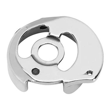 Imagem de AYNEFY Caixa do Enrolador de Bobina Caixa de Bobina 845 Aço Padrão Industrial de Substituição Shuttles Shell Máquinas de Bordar de Metal Com Agulha Dupla para Costura Artesanal Costura Velha ou Danificada