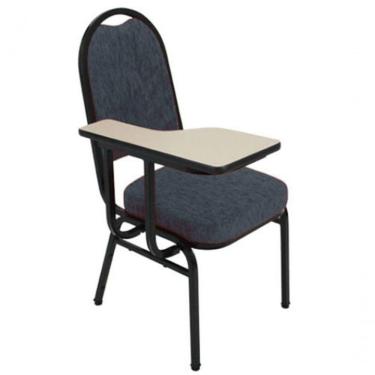 Imagem de Cadeira Universitária Para Auditório Linha Hotel Cinza