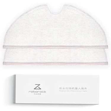 Imagem de Acessórios de pano de esfregão originais oficiais para Roborock S5, S5 Max, S6, S6 Pure, S 6 MaxV, Q5, Q 5 Pro, Q5 Pro +, Q7, Q7Max, Q8 Max, Q8Max+, E Series Robôs a vácuo, peça de substituição