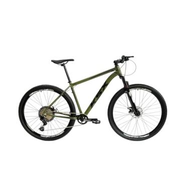 Imagem de Bicicleta Bike Aro 29 MTB Aluminio KSX SD7 12V Marchas Index Cabeamento Interno (VERDE MILITAR (ADS PRETO), 15)