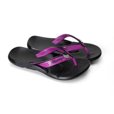 Imagem de Chinelo Feminino Alcalay Confortavel Não Escorrega Boa para Dor Nos Pés Detalhe Borboleta Ch06B-Feminino