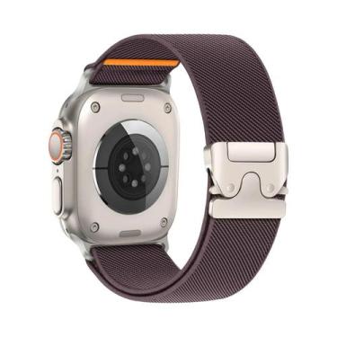 Imagem de Correias De Nylon Para Apple Watch Série 9 8 SE 5 6 7 46mm 42mm 41mm 4