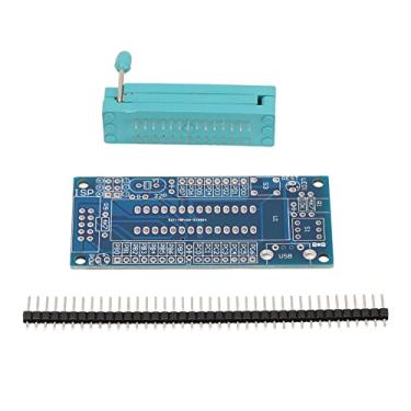 Imagem de Cryfokt Kit de Placa de Desenvolvimento ATMEGA8 ATMEGA48 Com Depuração Fácil para Entusiastas Eletrônicos de DIY, Conjunto de 16 Peças
