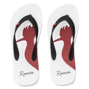 Imagem de Kit 2 Chinelos Reserva Go Borracha Estampa PP Conforto Antiderrapante 750040514-Masculino