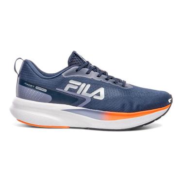 Imagem de Tenis Fila Racer Fastpace Masculino, Navy/Blue Granite/Vibrant Orange, 44
