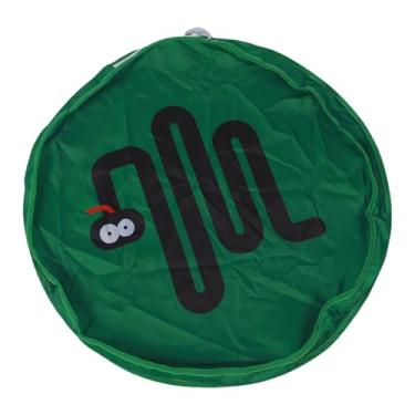 Imagem de Naroote Brinquedo Interativo para Gatos, Jogo de Ocultação de Bola Em Movimento Ativado por Movimento Com Design de Padrão de Cobra, para Brincadeiras e Exercícios Internos (GREEN)