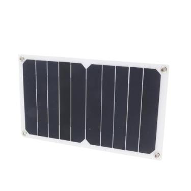 Imagem de HEEPDD Carregador de Painel de Energia Solar Portátil de 10 W, Painel Solar Leve para Camping, Caminhadas, Viagens, Uso Ao Ar Livre Carregador de de Energia Portátil de 10 W, Reforma de Casa