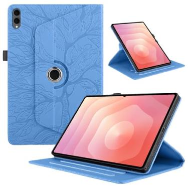 Imagem de Capa para Samsung Galaxy Tab S11 Ultra de 14,7 polegadas, tecnologia de gravação moderna, ângulos de visualização múltipla, capa fina e leve, couro PU + TPU, compatível com Samsung Galaxy Tab S11