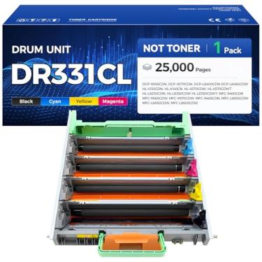 Imagem de DR331CL Bateria de substituição para impressora compatível com Brother DR-331CL Imaging Drum MFC-L8850CDW HL-L8350CDW MFC-L8600CDW HL-4150CDN MFC-9970CDW DCP-L8400 9050 9055 L8450 HL-L8250 L8250 L8250