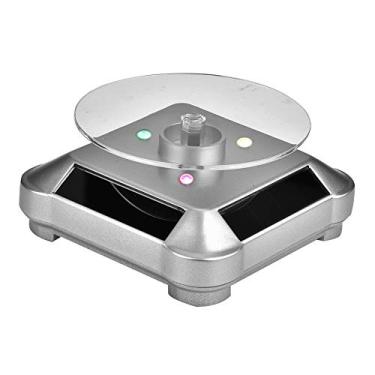 Imagem de Acouto Bandeja de Exibição de Porta-Joias Giratório Elegante Alimentada por Energia Solar e Bateria - Ideal para Exibir Joias, Relógios e Pequenos Itens Em Ouro - Ecologicamente Correto Com Opções