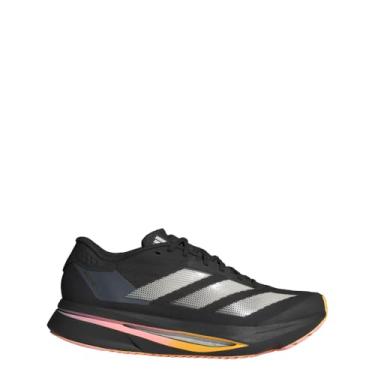 Imagem de adidas Tênis de corrida feminino Adizero Sl2 W, Preto/Zero Metálico/Spark, 41