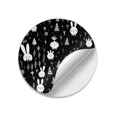 Imagem de Ladrilho Decorativo de Cerâmica Padrão Coelhos