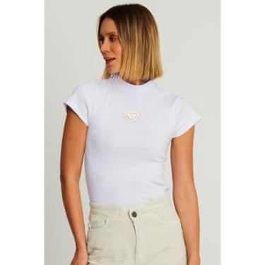 Imagem de Blusa Feminina Gola Alta Polo Wear Branco-Feminino