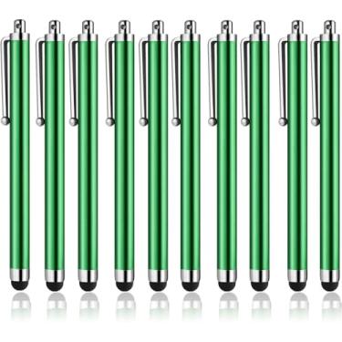 Imagem de Canetas Stylus para telas sensíveis ao toque, Abiarst Stylus universal de alta precisão para iPad, iPhone, tablets, Samsung Galaxy, todas as telas sensíveis ao toque capacitivas (pacote com 10)