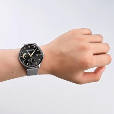 Imagem de ANJ.GG Smartwatch AMOLED com Dynamic Island, Bluetooth e Wi-Fi, Cor Aleatória, Android/iOS, Monitor Cardíaco, Tela Tátil, Retangular