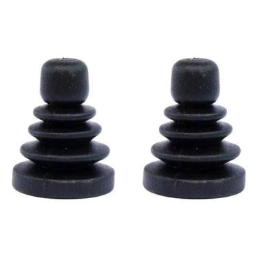 Imagem de Fiat Par de Coifas de Regulagem do Retrovisor, Preto, Original 714229614, 2 Peças, para Palio, Siena, Strada, Toro, Uno