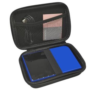 Imagem de EBTOOLS Estojo De Transporte Para Console De Jogos Para Rg40Xxv, Nylon 1680D, Forro De Veludo, Prova De Choque, Água, Bolsa De Transporte Para Console De Jogos Retrô Para Viagens