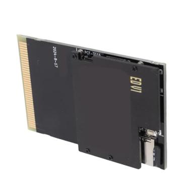 Imagem de Luqeeg Cartão de Cartucho Flash 1000 Em 1 para TurboGrafx 16 Black Gold Board Game Console Armazenamento para PC Engine, Compacto e Portátil, Cartão de Memória Integrado, para Amantes de Jogos