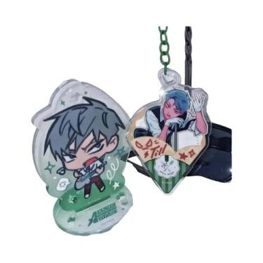 Imagem de Figuras De Ação De Anime Suporte De Acrílico Chaveiro Decoração De Moc