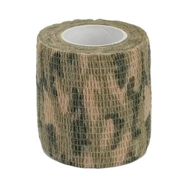 Imagem de Fita Elástica Camuflada Autoadesiva Protetora Esportiva Para Tornozelo