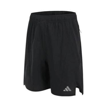 Imagem de Shorts masculino Adidas 2025 D4T HR SHO tecido IS3732, Preto, BR-P
