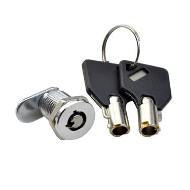 Imagem de Fechaduras de móveis para armário de porta, caixa de correio, gaveta, armário com 2 chaves, 1 peça