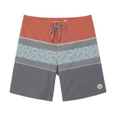 Imagem de Calções de banho SURF CUZ Vintage Cruzer Geometry Orange 30